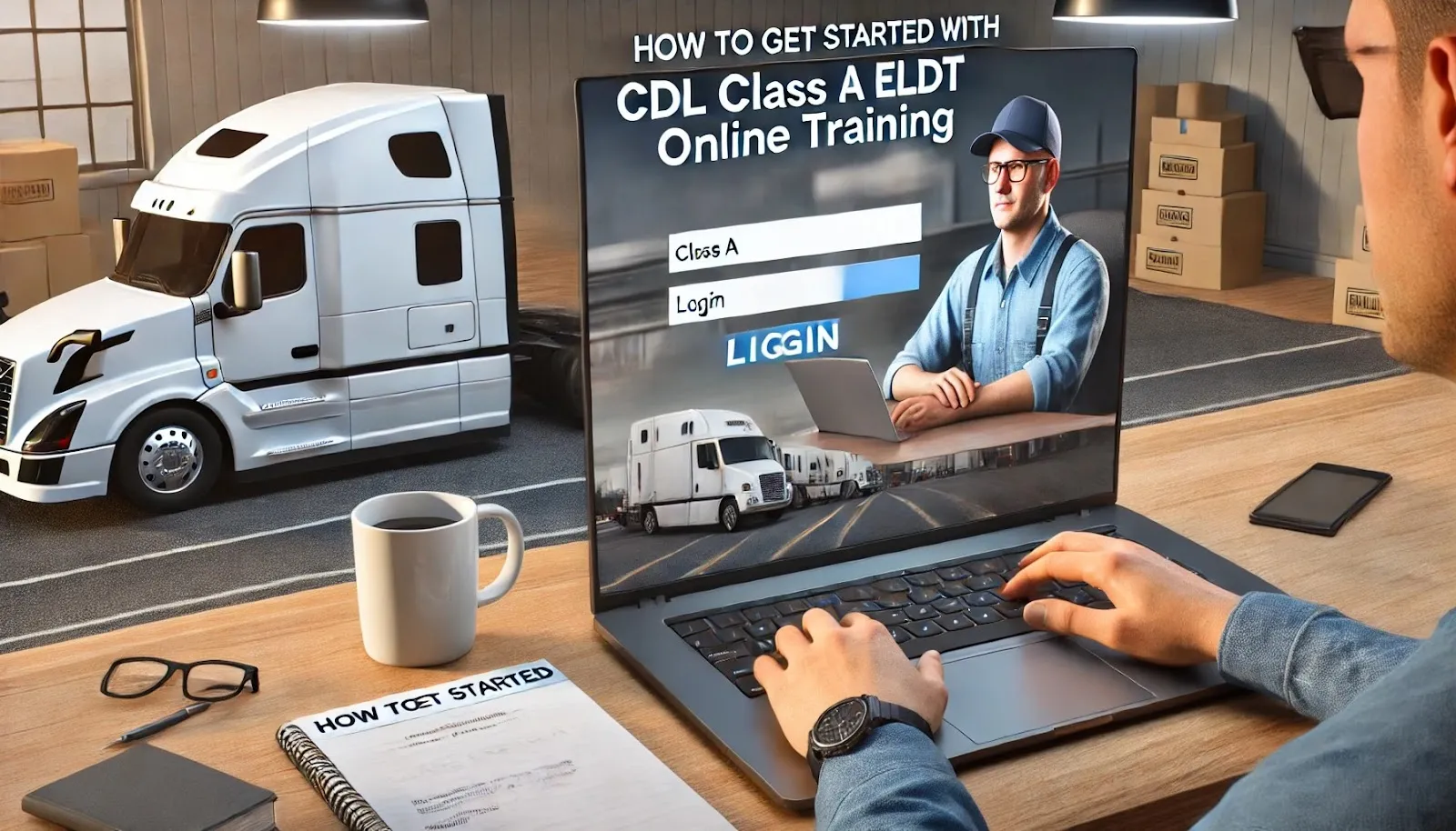 Gear Up for Success: CDL Class A ELDT Theory Training