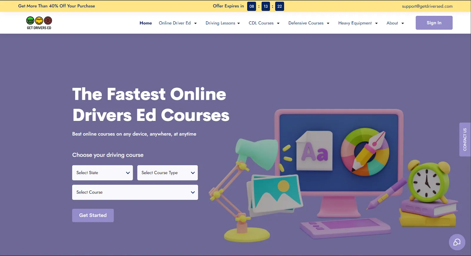 Get Drivers Ed Explore Driving & Certification Courses at Get Drivers Ed