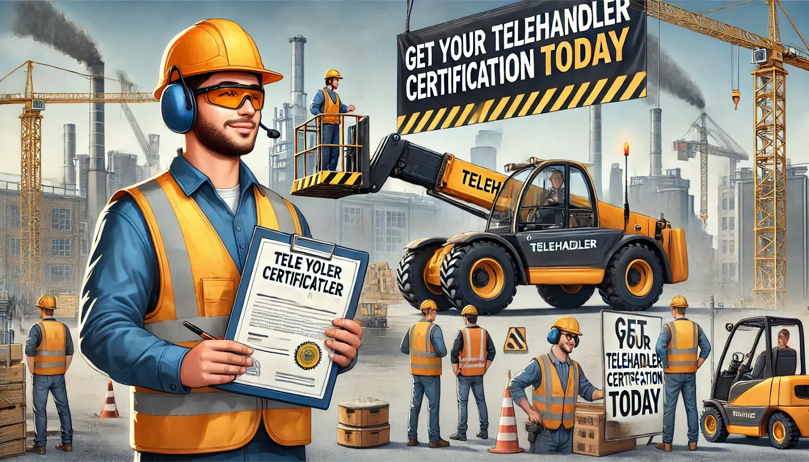 Why Forklift Operators Should Get Telehandler Certified