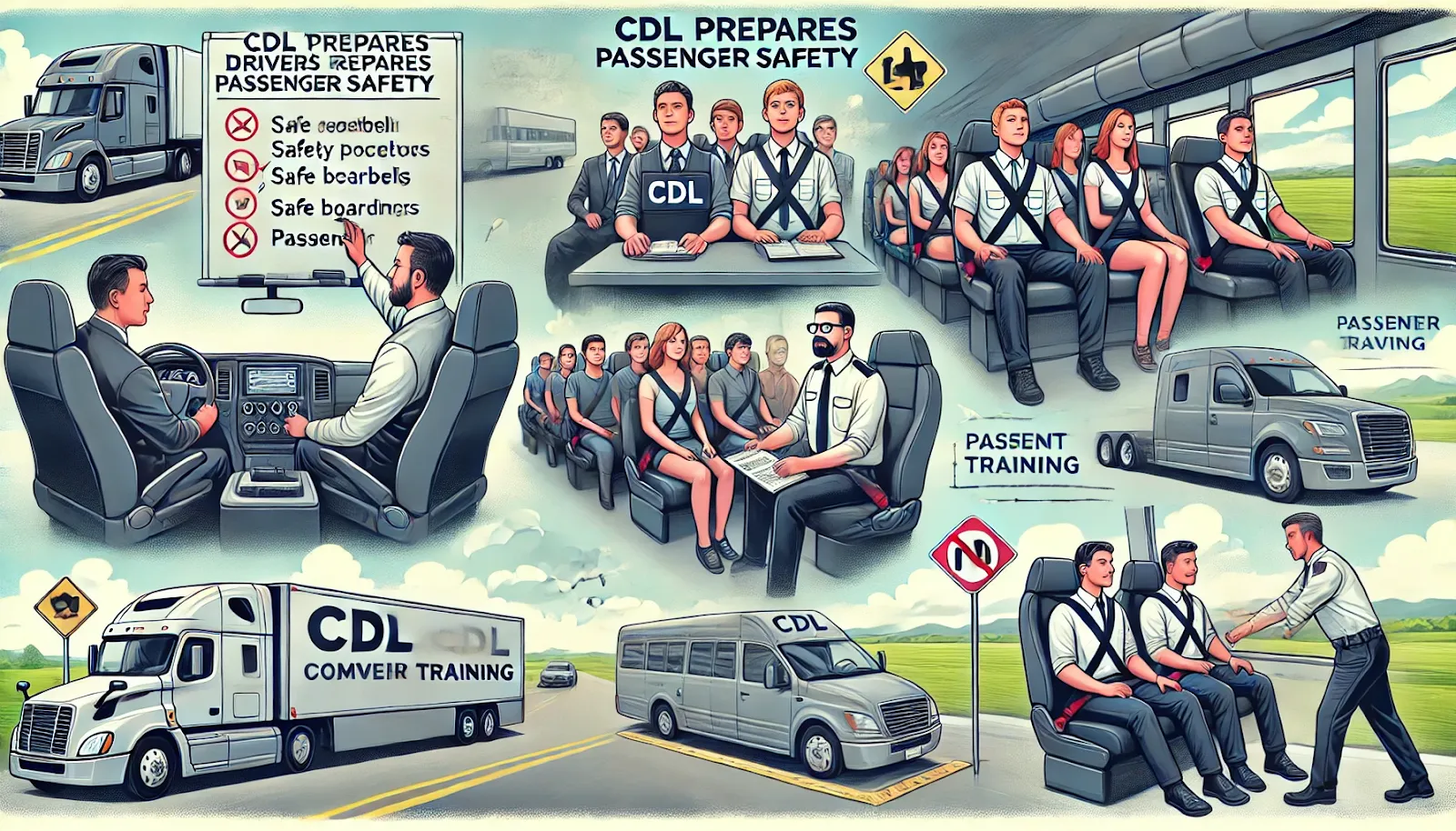 How CDL Training Prepares Drivers For Passenger Safety