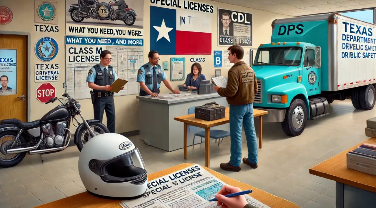 Special Licenses In Texas: Motorcycles, Trucks, And More